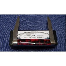 Northwoods Gladstone, Mich USA Imitation Tortoise Square Back Muskrat Knife - NIB Northwoods Gladstone, Mich USA Imitation Tortoise Square Back Muskrat Knife - NIB