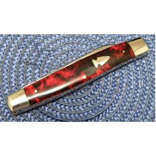 Northwoods Gladstone, Mich USA Imitation Tortoise Square Back Muskrat Knife - NIB Northwoods Gladstone, Mich USA Imitation Tortoise Square Back Muskrat Knife - NIB