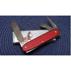 Victorinox Switzerland Stainless Rostfrei Red Alox Pioneer Swiss Army Knife - NIB Victorinox Switzerland Stainless Rostfrei Red Alox Pioneer Swiss Army Knife - NIB