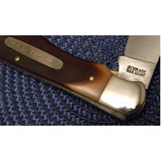 Schrade Walden NY USA 125OT Delrin Linerlock Folding Hunter Knife & Pouch - NIB Schrade Walden NY USA 125OT Delrin Linerlock Folding Hunter Knife & Pouch - NIB
