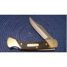 Schrade + USA 7OT Delrin Cave Bear Lockback Knife & Pouch in Box Schrade + USA 7OT Delrin Cave Bear Lockback Knife & Pouch in Box