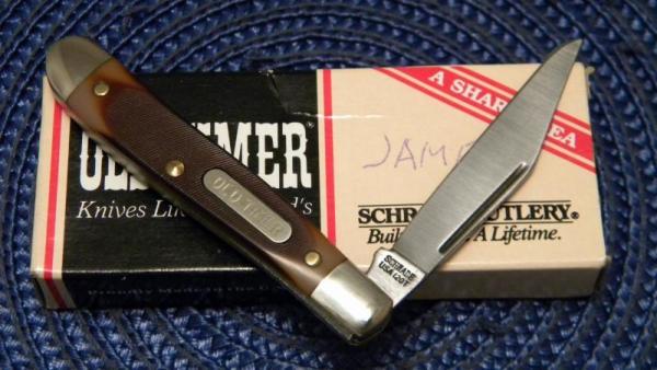 Schrade USA 12OT Delrin Pal 1 Blade Knife - NIB Schrade USA 12OT Delrin Pal 1 Blade Knife - NIB