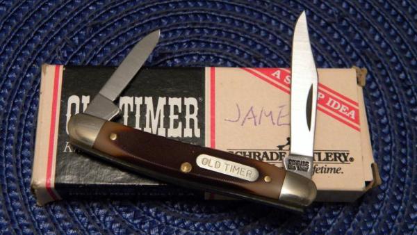 Schrade USA 104OT Delrin Minuteman 2 Blade Stockman Knife - NIB Schrade USA 104OT Delrin Minuteman 2 Blade Stockman Knife - NIB