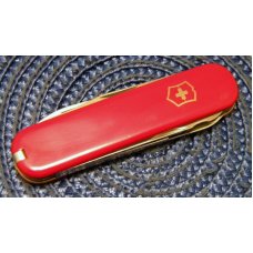 Victorinox Switzerland Stainless Rostfrei Red Companion Swiss Army Knife in Box