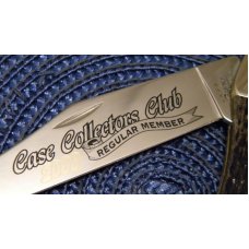 Case XX USA 2000 Bone 6165 SS Case Collectors Club Folding Hunter Knife - NIB Case XX USA 2000 Bone 6165 SS Case Collectors Club Folding Hunter Knife - NIB