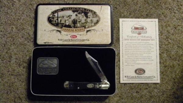 Case XX USA 1999 Bone 61549L SS Case Collectors Club Copperlock Knife - NIB Case XX USA 1999 Bone 61549L SS Case Collectors Club Copperlock Knife - NIB