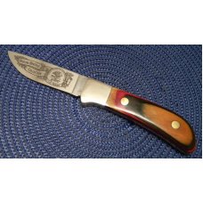 Winchester Trade Mark USA Wood Hunting Heritage Collection Fixed Blade Sheath Knife c.1990 - NIB