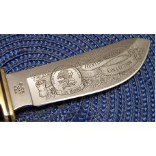 Buck 103 USA Scarlet Wood Hunting Heritage Collection Skinner Fixed Blade Sheath Knife c.2003 - NIB