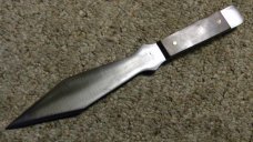 Olsen HC MI Micarta Throwing Knife & Sheath