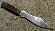 Olsen HC MI Micarta Throwing Knife & Sheath