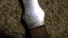 Olsen HC MI Micarta Throwing Knife & Sheath