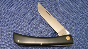 Scarce Case XX Stainless USA 3 Dot (1977) Black 2138 L SS Linerlock Sod Buster Knife