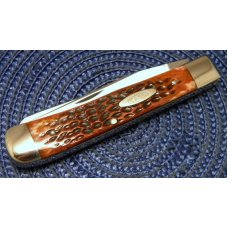 Case XX Stainless USA 5 Dot (1975) Bone 6254 SSP Tested XX Razor Edged Trapper Knife Case XX Stainless USA 5 Dot (1975) Bone 6254 SSP Tested XX Razor Edged Trapper Knife