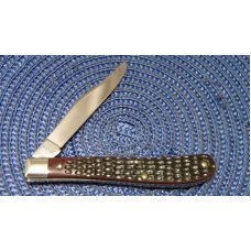 Case XX USA 8 Dot (1982) Delrin 61048 Slimline Trapper Farmers Jack Knife Case XX USA 8 Dot (1982) Delrin 61048 Slimline Trapper Farmers Jack Knife