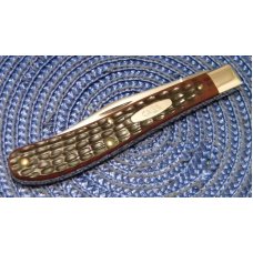 Case XX USA 8 Dot (1982) Delrin 61048 Slimline Trapper Farmers Jack Knife Case XX USA 8 Dot (1982) Delrin 61048 Slimline Trapper Farmers Jack Knife