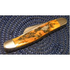 Case XX USA 2003 Burnt Orange Bone 6318 SS Stockman Knife Case XX USA 2003 Burnt Orange Bone 6318 SS Stockman Knife