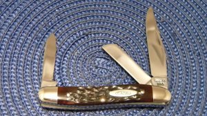 Case XX USA 6 Dot (1974) Bone 6318 HE Stockman Knife