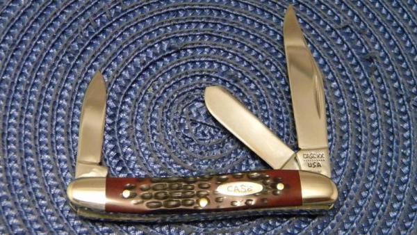 Case XX USA 10 Dot (1980) Delrin 63087 Stockman Knife Case XX USA 10 Dot (1980) Delrin 63087 Stockman Knife