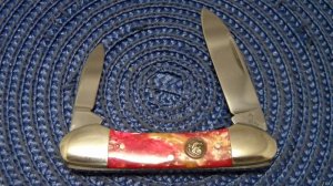 Hen & Rooster Bertram Germany 102 WDF Wildfire Corelon Baby Butterbean Canoe Knife