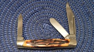 Camillus New York USA Sword Brand #71 Delrin Stockman Knife