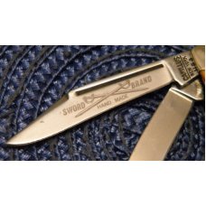 Camillus New York USA Sword Brand #71 Delrin Stockman Knife Camillus New York USA Sword Brand #71 Delrin Stockman Knife