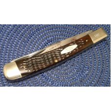 Case XX SS USA 8 Dot (1982) Bone 6251SP Case Collector's Club Banana Trapper Knife Case XX SS USA 8 Dot (1982) Bone 6251SP Case Collector's Club Banana Trapper Knife