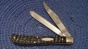 Case XX USA 6 Dot (1984) Delrin 62048SP New Grind Slimline Trapper Farmers Jack Knife