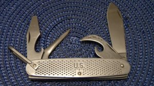 Camillus US Army Military Metal Utility Knife c.1982