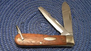 Case XX USA 10 Dot (1980) Walnut 12031 L Electrician's Knife