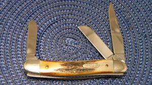 Case XX Bradford PA USA 1991 Stag 5318 SS Stockman Knife