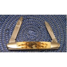 Case XX USA 2001 Bone 06263 SS Eisenhower Knife Case XX USA 2001 Bone 06263 SS Eisenhower Knife