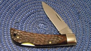 Case XX USA 3 Dot (1977) Wood 61051 LSSP Lockback Knife