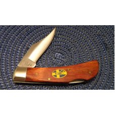 Case XX SS USA 9 Dot (1981) Wood P1051 1/2 LSSP Mossberg Lockback Knife Case XX SS USA 9 Dot (1981) Wood P1051 1/2 LSSP Mossberg Lockback Knife