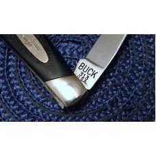 Buck USA Model # 313 Black Saw Cut Delrin Muskrat Knife c.Pre-1986 - NIB Buck USA Model # 313 Black Saw Cut Delrin Muskrat Knife c.Pre-1986 - NIB