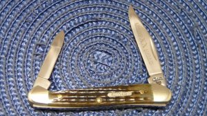 Case XX USA 4 Dot (1996) Bone 62109X SS Limited Edition Baby Copperhead Knife
