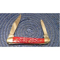 Case XX Bradford PA USA 1991 Dark Red Bone DR62109X SS Baby Copperhead Knife Case XX Bradford PA USA 1991 Dark Red Bone DR62109X SS Baby Copperhead Knife