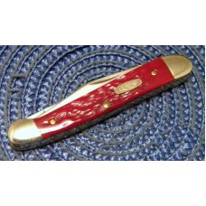 Case XX Bradford PA USA 1991 Dark Red Bone DR62109X SS Baby Copperhead Knife Case XX Bradford PA USA 1991 Dark Red Bone DR62109X SS Baby Copperhead Knife