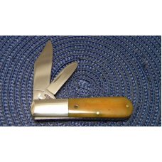 Case XX USA 5 Dot (1995) Smooth Antique Bone 62009 1/2 SS Barlow Knife Case XX USA 5 Dot (1995) Smooth Antique Bone 62009 1/2 SS Barlow Knife