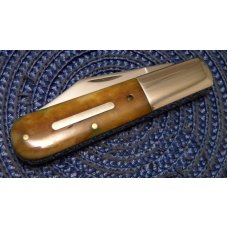 Case XX USA 5 Dot (1995) Smooth Antique Bone 62009 1/2 SS Barlow Knife Case XX USA 5 Dot (1995) Smooth Antique Bone 62009 1/2 SS Barlow Knife