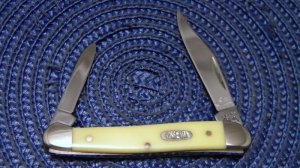 Case XX USA 2000 Yellow 32109X Baby Copperhead Knife