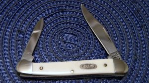 Case XX Bradford, PA USA 1992 Imitation Ivory I2109X Baby Copperhead Knife