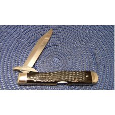 Case XX USA 5 Dot (1975) Bone 6111 1/2 Swing Guard Lockback Knife Case XX USA 5 Dot (1975) Bone 6111 1/2 Swing Guard Lockback Knife