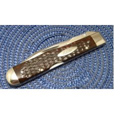Case XX USA 5 Dot (1975) Bone 6111 1/2 Swing Guard Lockback Knife Case XX USA 5 Dot (1975) Bone 6111 1/2 Swing Guard Lockback Knife