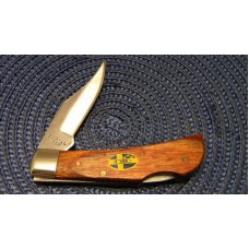 Case XX SS USA 9 Dot (1981) Wood P1051 1/2 LSSP Mossberg Lockback Knife Case XX SS USA 9 Dot (1981) Wood P1051 1/2 LSSP Mossberg Lockback Knife