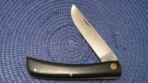 Case XX USA 10 Dot (1970) Black 2138 Sod Buster Knife