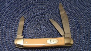 Jim Bowie (German Eye) Premium Quality Hand Made Germany Yellow Stockman Knife