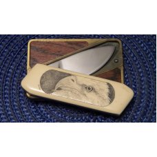 Gerber Portland, OR 97223 USA Scrimshawed Touche' Belt Buckle Knife - NIB Gerber Portland, OR 97223 USA Scrimshawed Touche' Belt Buckle Knife - NIB