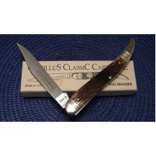 Camillus NY USA CCC-3 Bone Classic Cartridge Bone 7 mm MAUSER Toothpick Knife in Box Camillus NY USA CCC-3 Bone Classic Cartridge Bone 7 mm MAUSER Toothpick Knife in Box