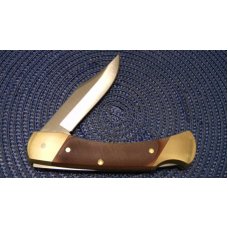 Schrade + USA 7OT Delrin Cave Bear Lockback Knife & Pouch in Box