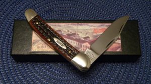 M.S.A. Co. Gladstone, Mich USA 2002 AIRDI-150 Bone Linerlock Knife - NIB